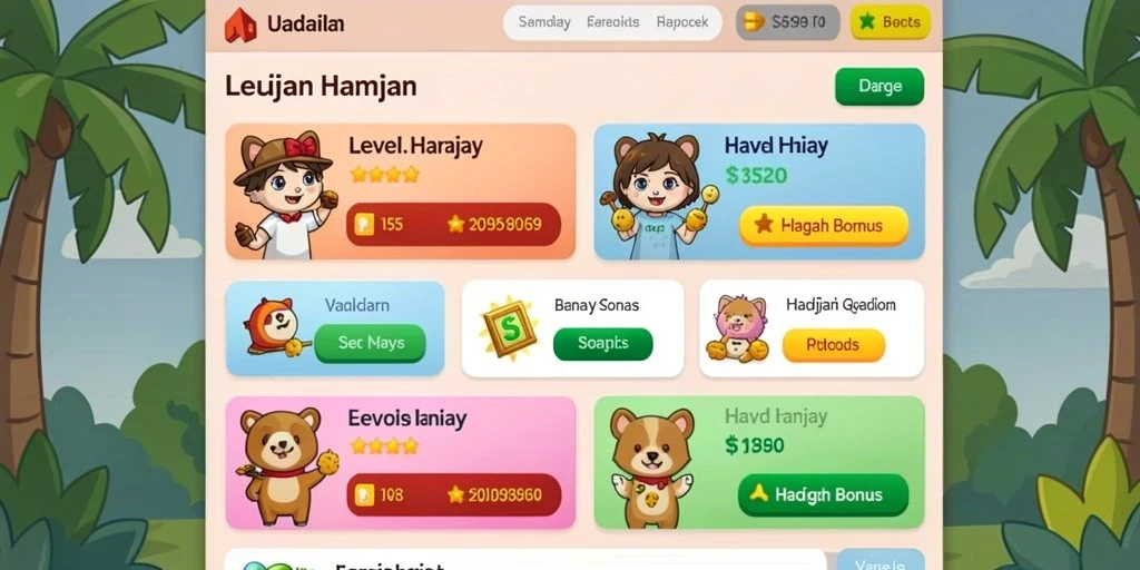 Bonus menarik yang membuat pengalaman bermain semakin seru.