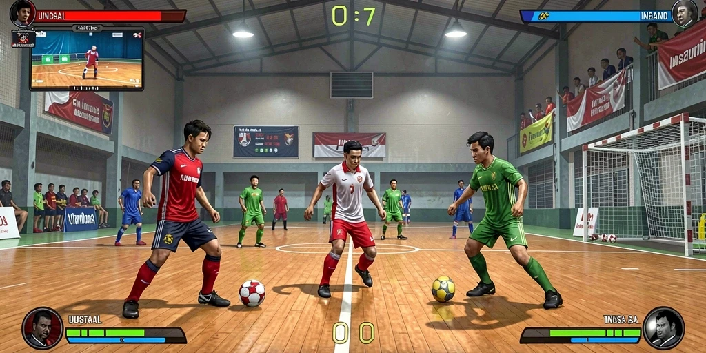 Tangkapan layar mode multiplayer yang mengasyikkan.