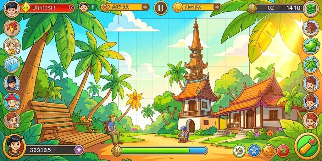 Perlihatkan mode multiplayer yang memungkinkan interaksi antar pemain.