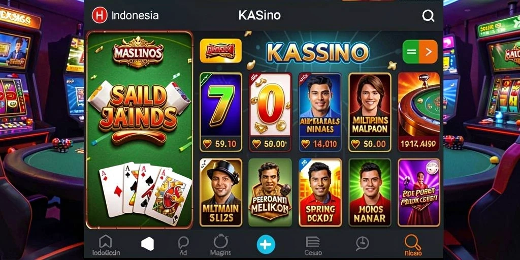 Karakter-karakter unik siap untuk beraksi.
