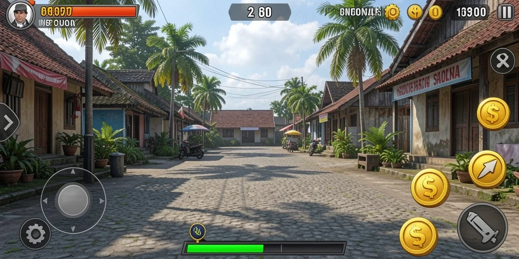 Mode permainan tim yang seru dan menantang.
