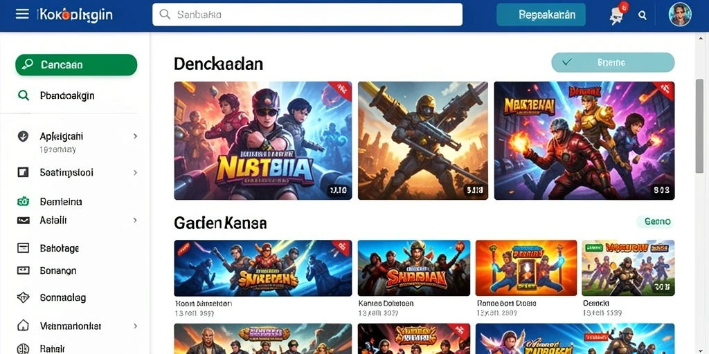 Beragam permainan seru untuk dinikmati.