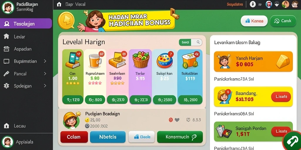 Mode permainan yang beragam dan menarik.
