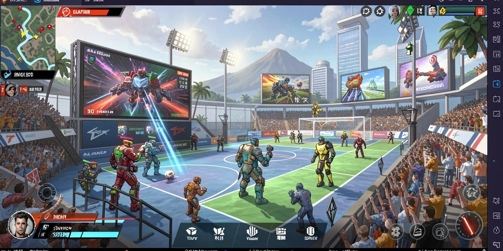 Tangkapan layar fitur multiplayer yang seru.