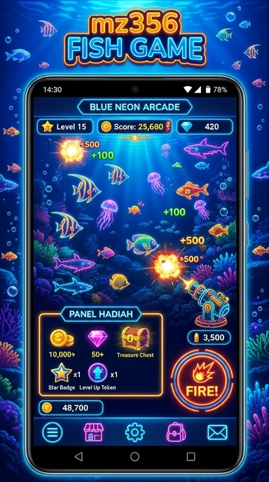 mz356 — layar beranda